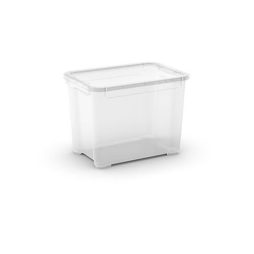 Boîte De Rangement En Plastique Transparente 20 L