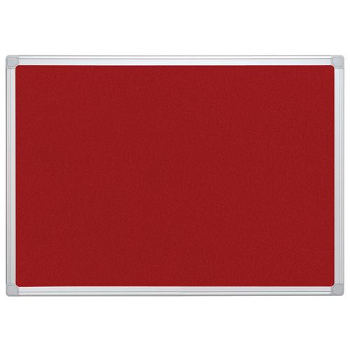 Tableaux D'affichage Tissu Rouge 60 X 90 C M