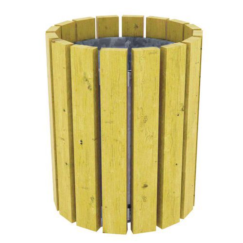 Corbeille D'extérieur Calypso 46x46 H68 60 L