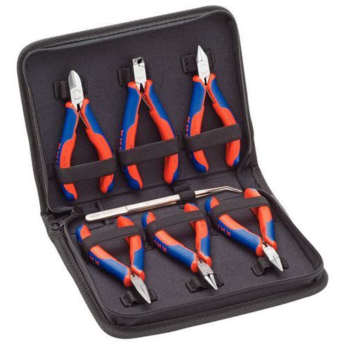 Trousse Composée D'un Jeu De 6 Pinces - Gainage Bi-matière