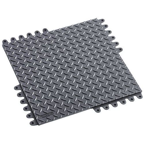 Dalle Antifatigue Modulaire De-flexâ„¢ 45cmx45cmx19mm Noir