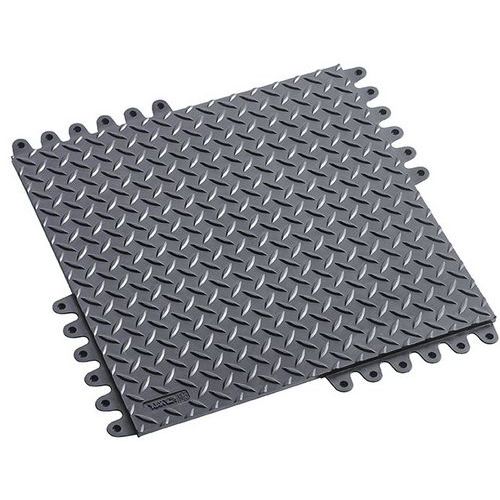 Dalle Antifat. De-flexâ„¢ Esd Nitrile Fr 45cmx45cmx19mm Noir