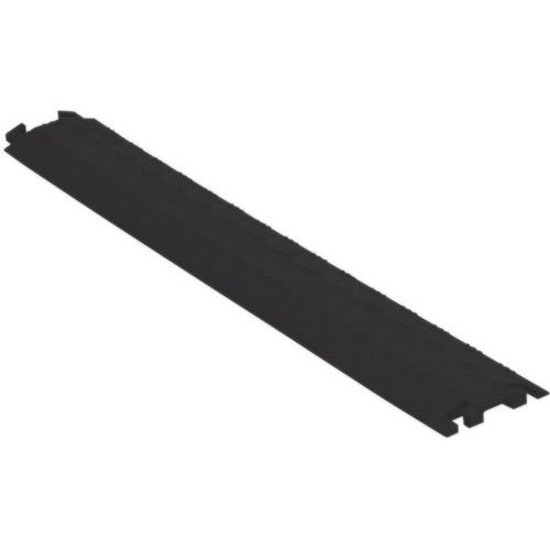 Protecteur De Câble à 1 Canal Fast Lane® 3.8cmx914cm Noir