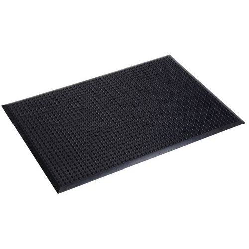 Tapis Antifatigue SkywalkerÂ® Pur Esd 95cmx185cmx14mm Noir