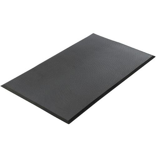Tapis Antifatigue Caout. Posture Mat 60cmx177cmx19mm Noir