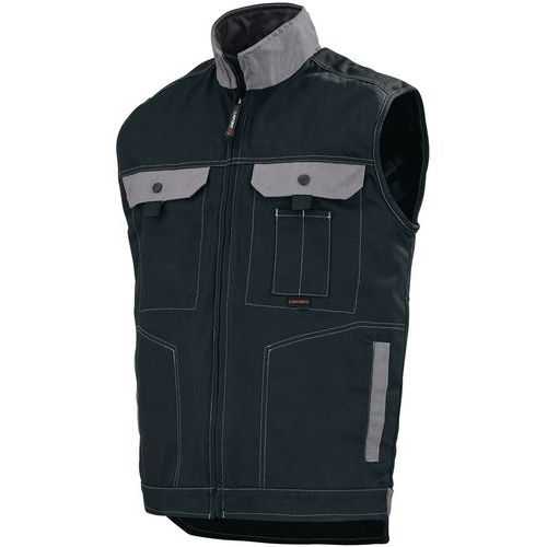 Body-warmer Hammer Noir/gris T1 - Homme