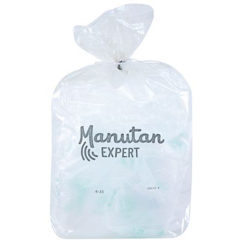 Sac poubelle 110 litres tri sélectif bleu opaque - carton de 200