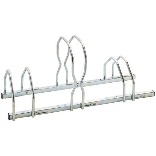 Râtelier 3 Vélos Sur 2 Niveaux Fat Bike Avec Tube