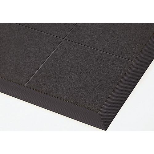 Bordure Dalle Antifatigue Soudure Mâle Noir 15x91.56cm