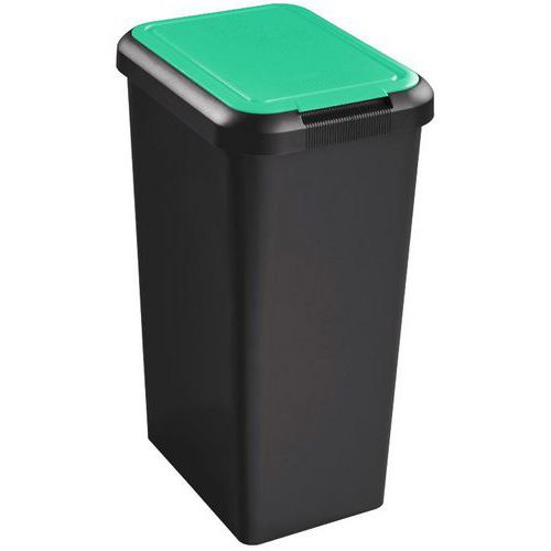 Poubelle De Tri Sélectif - Vert - 45l - Cep