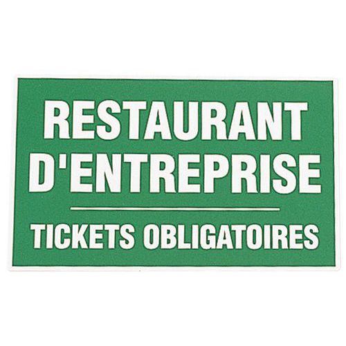 Novap - Plaque PVC Rouge/Blanc Personnalisée 330x200mm - Signalétique Sécurité Durable