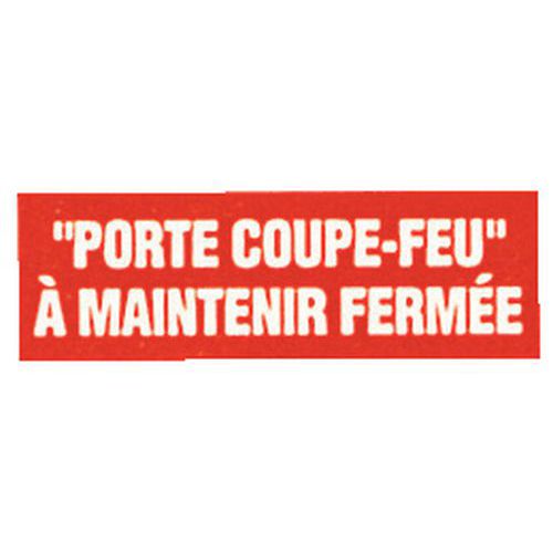 Panneau Rig 330x120 Mm Porte Coupe-feu Ferme E