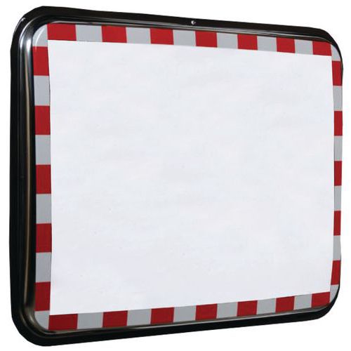 Miroir Anti-buée Et Anti-gel Acier Inox 60x80 Cm