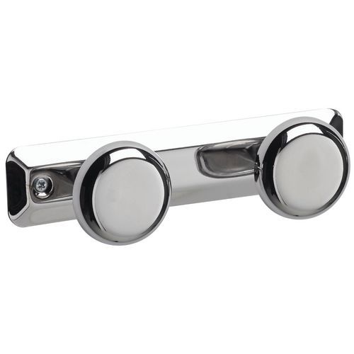 Patère 2 Têtes Util Chromé