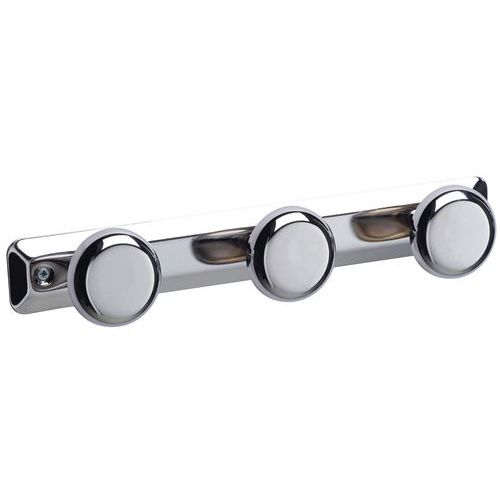 Patère 3 Têtes Util Chromé