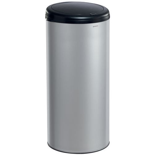 Poubelle 45 L Handtouch Gris Métal - Ral 9006