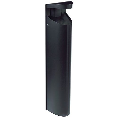 Cendrier 10 L Sur Pied Koa Anthracite Mat - Ral 7016