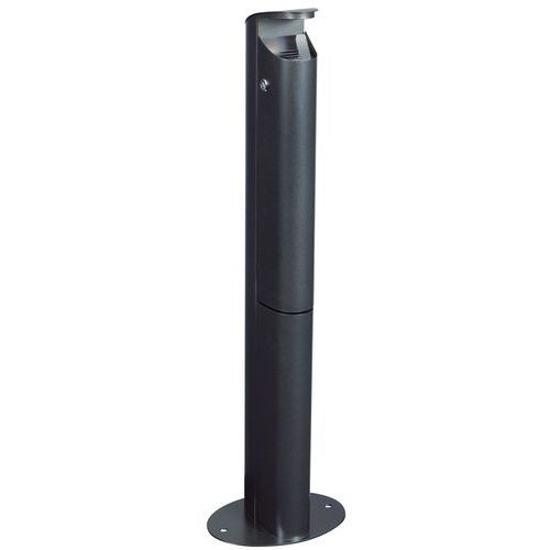 Cendrier 25 L Sur Pied Koa Anthracite Mat - Ral 7016