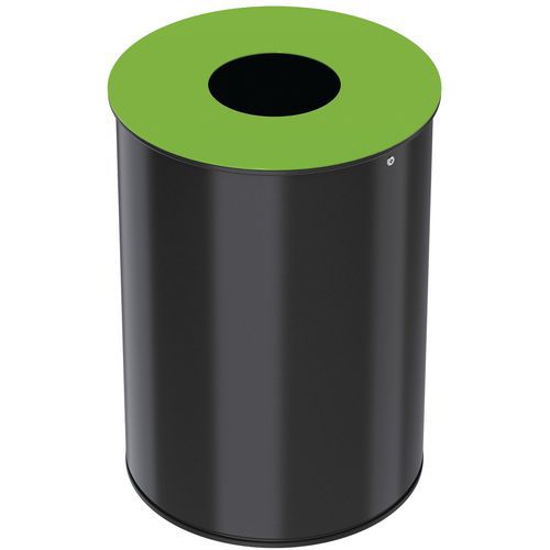 Poubelle De Tri 30 L Neotri Gris Manganèse / Vert