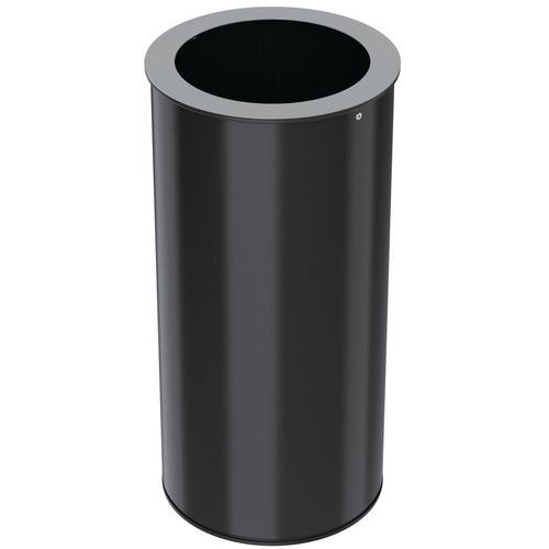 Poubelle De Tri 50 L Neotri Gris Manganèse/ Gris - Ral 9022