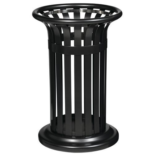 Corbeille 60 L Tulipe à Poser Gris Manganèse