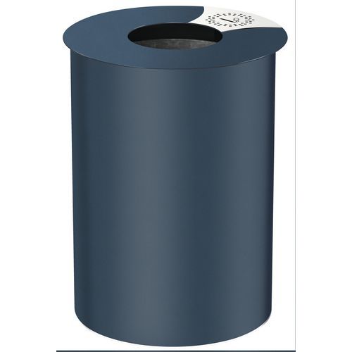 Corbeille D'extérieur 60 L Urbis Sur Pieds Anthracite Mat - Ral 7016