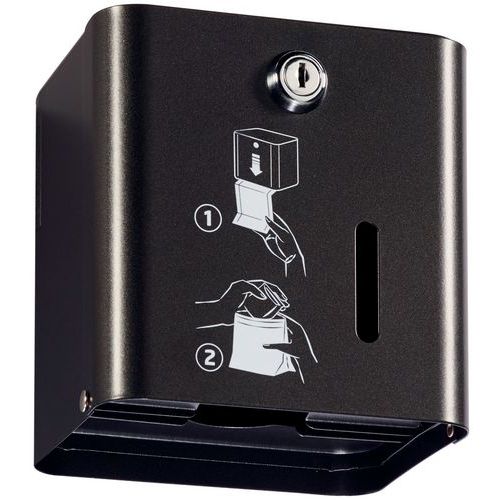 Distributeur Sachet Périodique Gris Manganèse