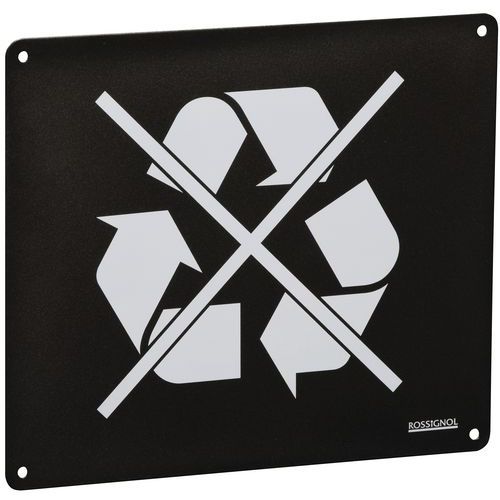 Plaque Murale Gris Manganèse