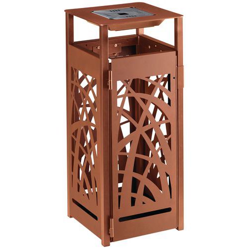 Corbeille D'extérieur 110 L + Cendrier Cybel