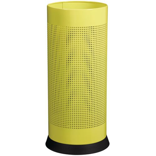 Porte-parapluies Kipso 28 L Perforé Jaune Soufre - Ral 1016
