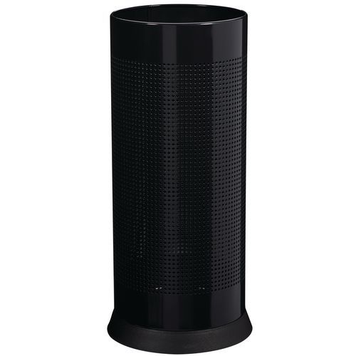 Porte-parapluies Kipso 28 L Perforé Noir Graphite - Ral 9011