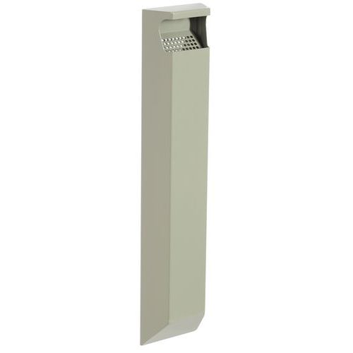 Cendrier 3 L Mural Arkea Sans Serrure Gris Ciment - Ral 7033