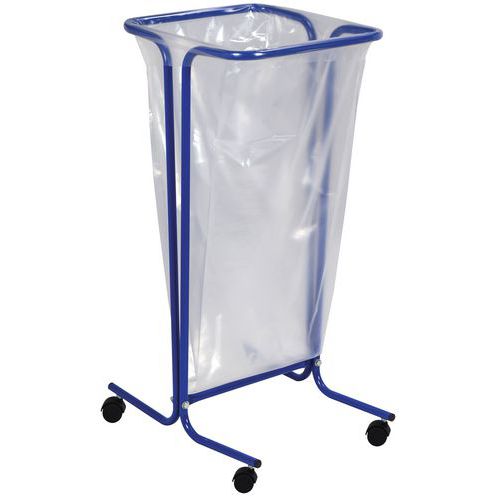 Support De Sac 110 L Tubag à Roulettes Bleu Outremer