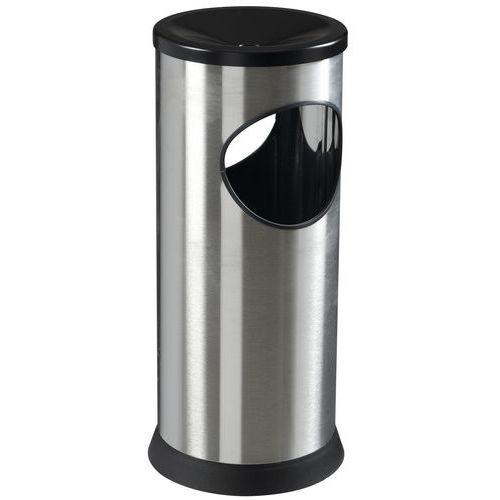 Cendrier Corbeille Étouffoir Kipso 175 L Inox Brossé