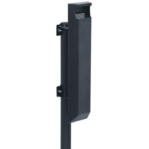 Cendrier 3 L Pour Poteau Arkea Sans Serrure Anthracite Mat