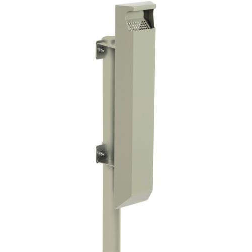 Cendrier 3 L Pour Poteau Arkea Sans Serrure Gris Ciment