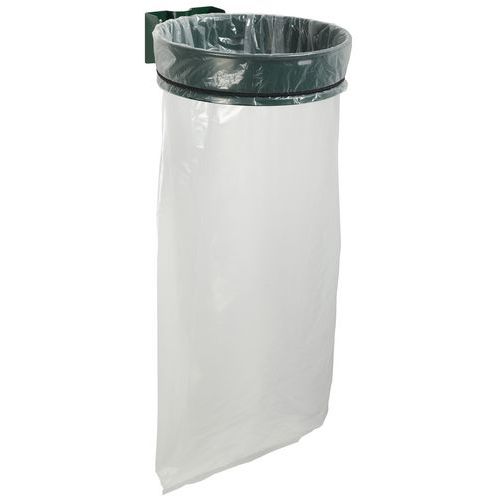 Support Sac Poubelle Mural Ecollecto Extreme Vert Mousse