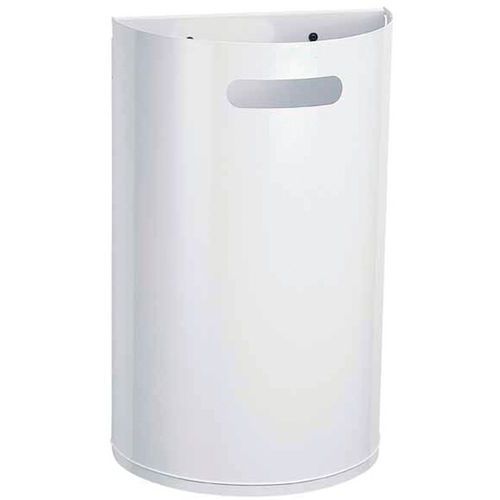 Corbeille Murale Decrochable 40 L Arkea Essentiel Blanc