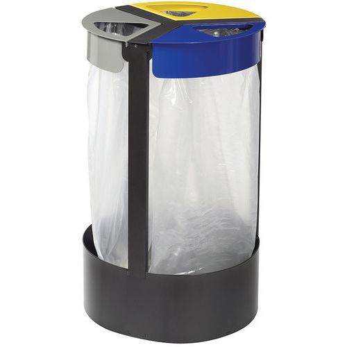 2 Flux Sur Pied Citwin Essentiel Gris - Bleu - Jaune Colza