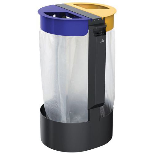 2 Flux Sur Pied Citwin Premium + Cendrier