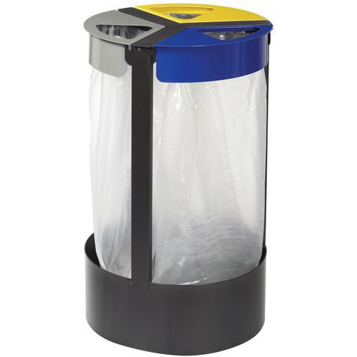 3 Flux Sur Pied Citwin Premium Gris - Jaune Colza-bleu