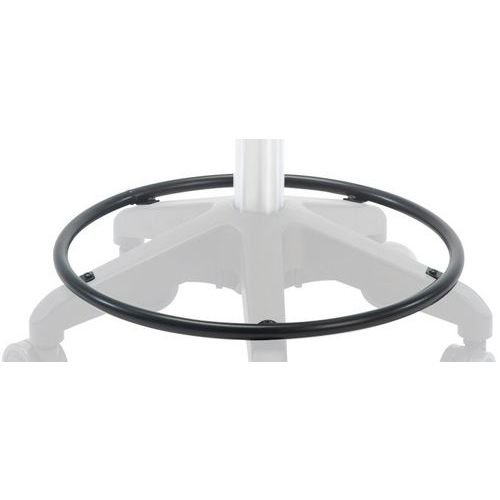 Base Repose-pieds Pour Octopus Peinte Noir