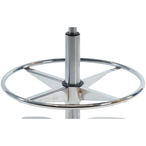 Repose-pieds Acier Chromé Ã˜410 Millimètres