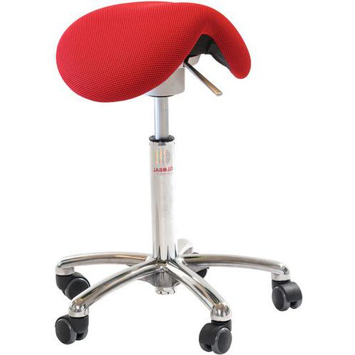 Tabouret Vérin à Gaz-haut Mini 3d Rouge Flexmatic