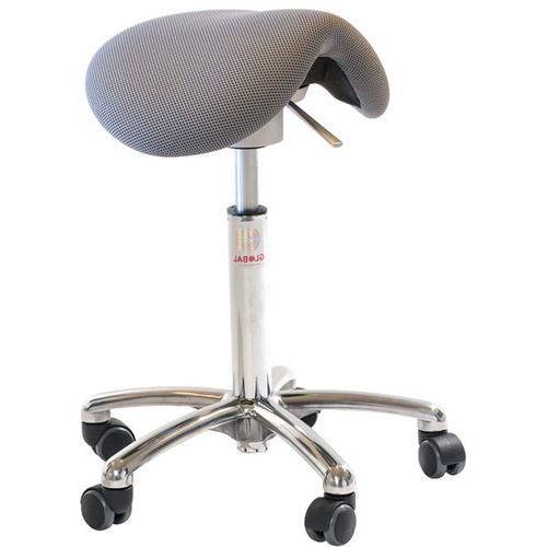 Tabouret Vérin à Gaz-medium Mini 3d Gris Flexmatic