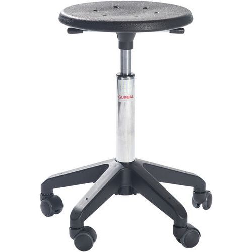 Tabouret Octopus Vérin à Gaz-bas Assise Sigma