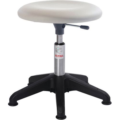 Tabouret Octopus Vérin à Gaz-medium Assise Beta