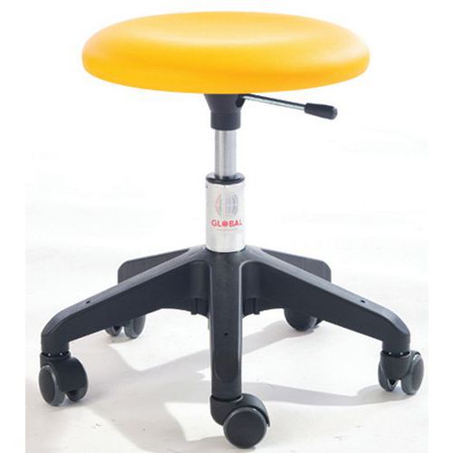 Tabouret Octopus Vérin à Gaz-bas Assise Beta