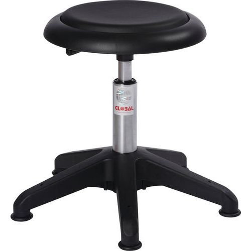 Tabouret Octopus Vérin à Gaz-medium Assise Micro
