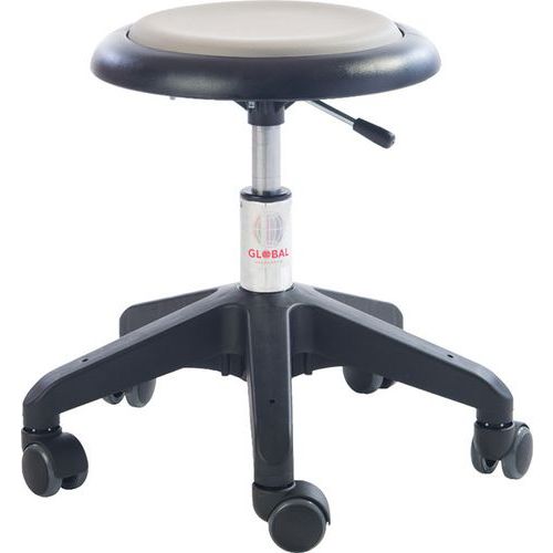 Tabouret Octopus Vérin à Gaz-medium Assise Micro